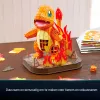 4D Build, conjunto de modelo 3D Pokémon Charmander, figura Pokémon, Kanto First Partner Collection, decoração de secretária, 241 peças, a partir dos 12 anos