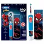 Oral-B Vitality Pro Kids Spiderman escova de dentes elétrica para crianças Azul, Vermelho