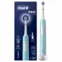 Oral-B Pro 1 Sensitive Clean Escova de dentes elétrica para adultos, rotativa-oscilante, azul