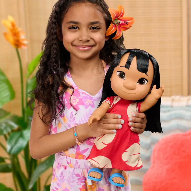 Just Play Disney Lilo & Stitch, boneca de moda, Feminino, 3 ano(s), Rapaz/Rapariga, 350 mm, Multicolor