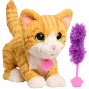 Just Play FurReal Bella, gato de brinquedo, 4 anos, interativo, AA, pilhas incluídas
