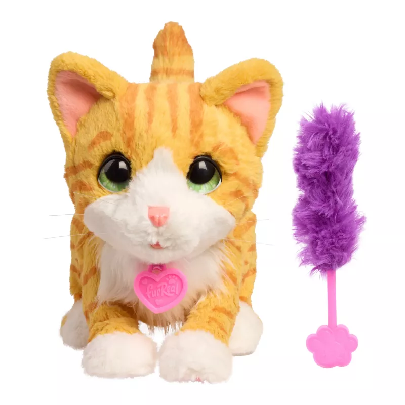 Just Play FurReal Bella, gato de brinquedo, 4 anos, interativo, AA, pilhas incluídas