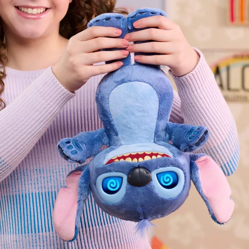 Just Play Disney Stitch – Many Moods Stitch, figura, 3 ano(s), Interativo, Com som, AA