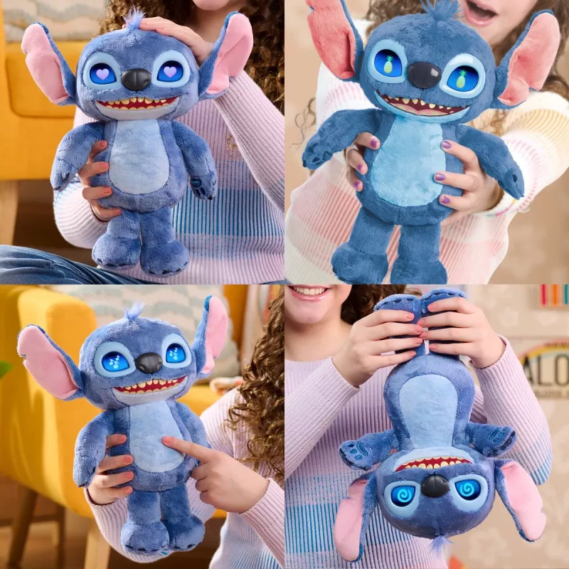 Just Play Disney Stitch – Many Moods Stitch, figura, 3 ano(s), Interativo, Com som, AA