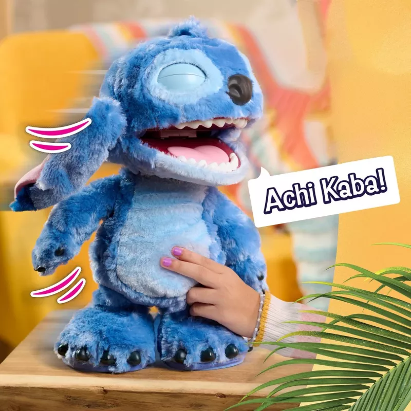 Just Play Disney Stitch - Ultimate Stitch, figura, 3 ano(s), Interativo, Com som, AA, pilhas incluídas