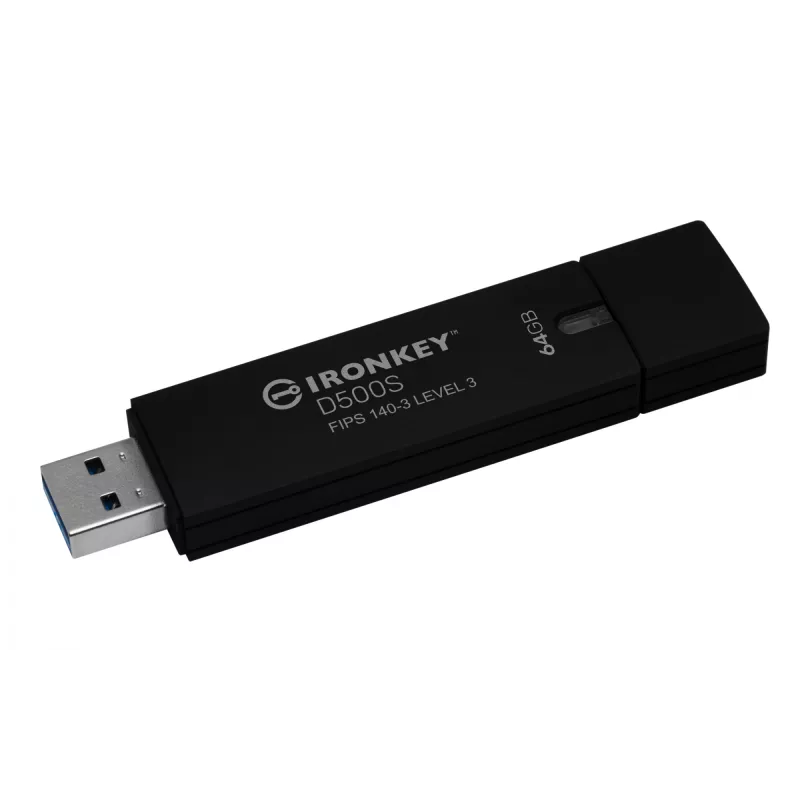 Pen drive USB Kingston Technology IronKey 64GB D500S FIPS 140-3 AES-256