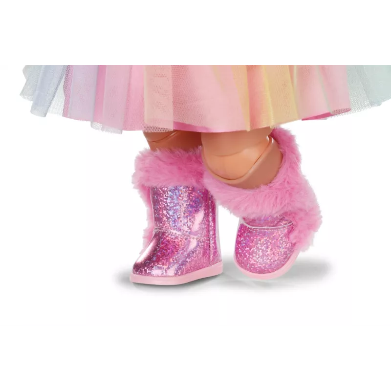 Botas brilhantes BABY born 2 modelos sortidos 43 cm sapatos para boneca