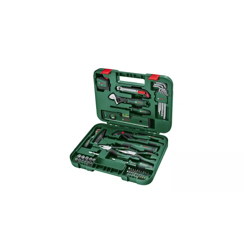 Conjunto de ferramentas Bosch Advanced 52 peças — Conjunto de ferramentas manuais Advanced Bosch 52 peças