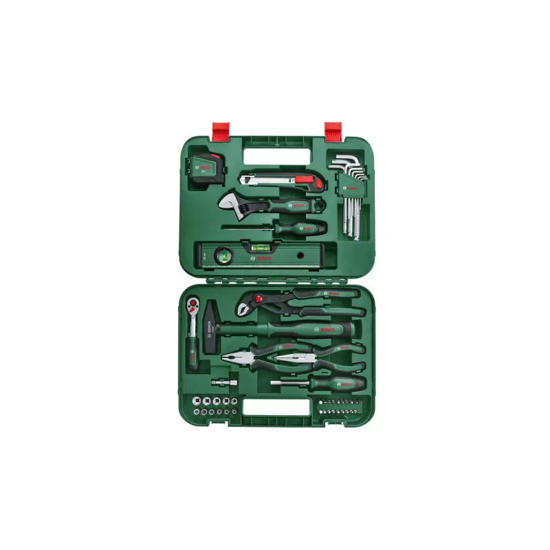 Conjunto de ferramentas Bosch Advanced 52 peças — Conjunto de ferramentas manuais Advanced Bosch 52 peças