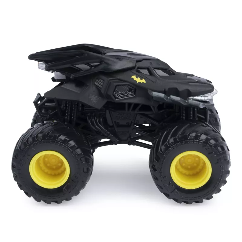 Monster Jam, camiões monstro oficiais Batman vs. Megalodon em metal fundido, escala 1:64, brinquedo para rapazes a partir dos 3 anos
