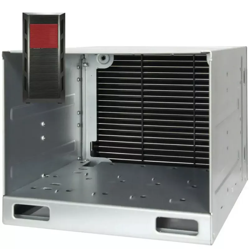 Caixa de computador INTER-TECH 88887382 Micro Tower Preto — Micro Tower, suporta ATX/EATX/SSI EEB/Micro ATX/Mini-ITX, 7×3,5 polegadas baías, 2×2,5 polegadas baías, 10×5,25 polegadas baías, 2×USB 3.2 Gen1