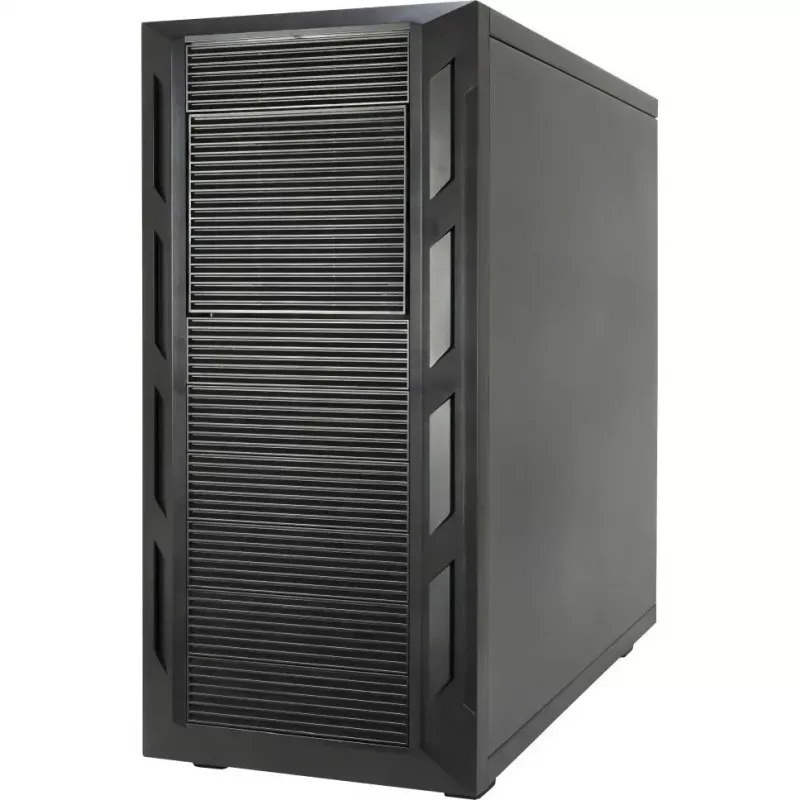 Caixa de computador INTER-TECH 88887382 Micro Tower Preto — Micro Tower, suporta ATX/EATX/SSI EEB/Micro ATX/Mini-ITX, 7×3,5 polegadas baías, 2×2,5 polegadas baías, 10×5,25 polegadas baías, 2×USB 3.2 Gen1