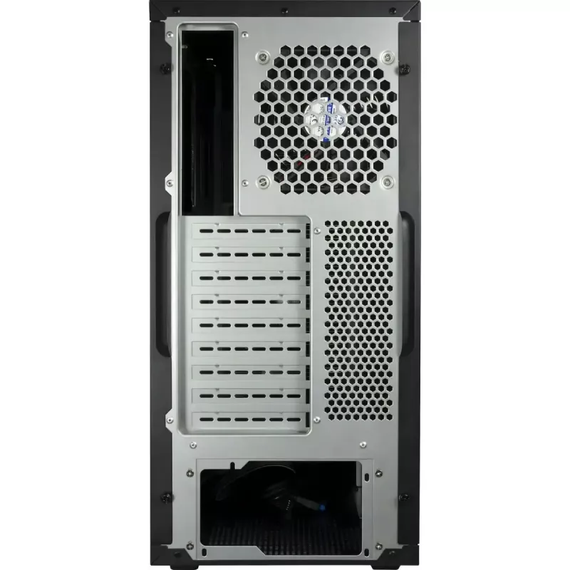 Caixa de computador INTER-TECH 88887382 Micro Tower Preto — Micro Tower, suporta ATX/EATX/SSI EEB/Micro ATX/Mini-ITX, 7×3,5 polegadas baías, 2×2,5 polegadas baías, 10×5,25 polegadas baías, 2×USB 3.2 Gen1