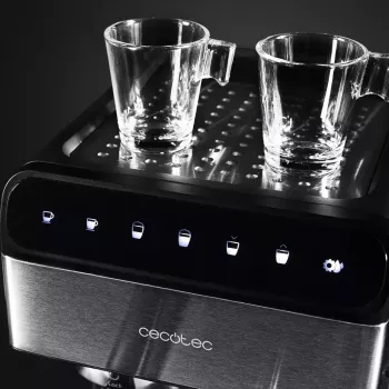 Máquina de café expresso CECOTEC Power Instant-ccino 20 Touch – automática, depósito de água de 1,4 L, 2 chávenas, 1350 W
