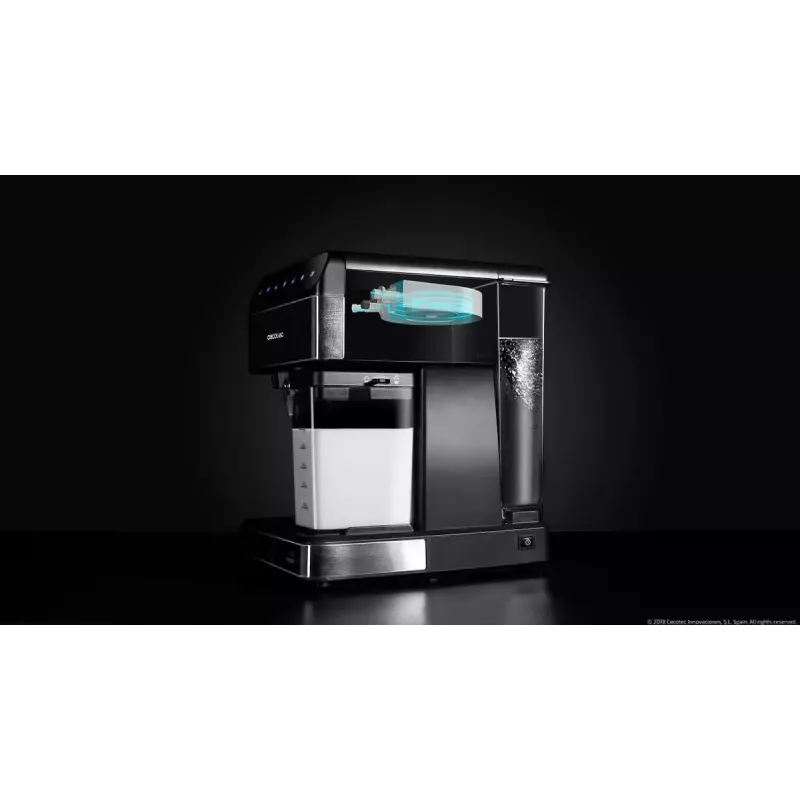 Máquina de café expresso CECOTEC Power Instant-ccino 20 Touch – automática, depósito de água de 1,4 L, 2 chávenas, 1350 W