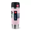 Caneca de viagem EMSA Travel Mug Waves Grande 500 ml rosa, aço inoxidável