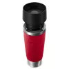 Caneca de viagem EMSA Travel Mug Classic N2022200 500 ml preto, vermelho, aço inoxidável aço inoxidável