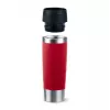 Caneca de viagem EMSA Travel Mug Classic N2022200 500 ml preto, vermelho, aço inoxidável aço inoxidável