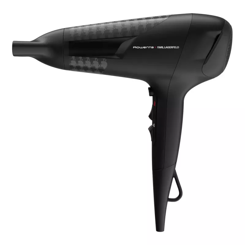 Secador de cabelo Rowenta X KARL LAGERFELD CV581L 2300 W preto