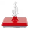 Siku barco de trabalho dos bombeiros modelo de barco de bombeiros pré-montado 1:50