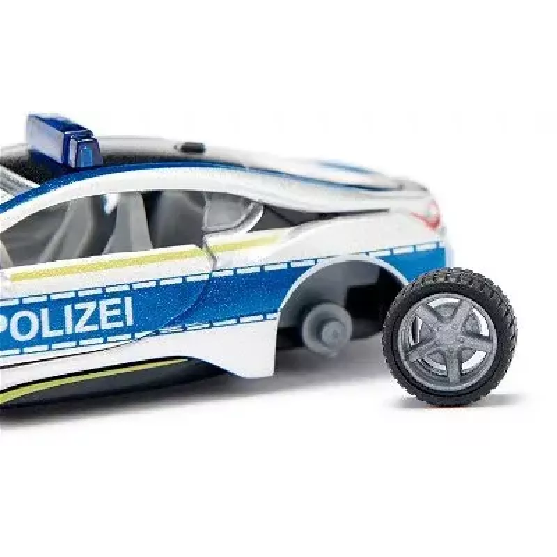Siku BMW i8 Polícia modelo de carro de polícia pré-montado 1:50