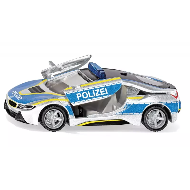 Siku BMW i8 Polícia modelo de carro de polícia pré-montado 1:50