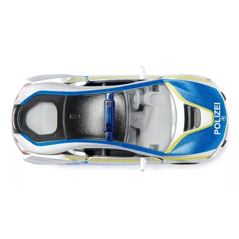 Siku BMW i8 Polícia modelo de carro de polícia pré-montado 1:50