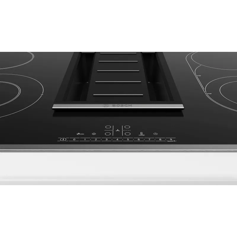 Placa de cozinhar Bosch PKM845F11E preta encastrar placa de indução 4 zona(s)