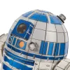 4D Build, Star Wars R2-D2 kit de montagem em cartão 201 peças | decoração de secretária Star Wars | brinquedo de construção | kits de montagem 3D para adultos e jovens a partir dos 12 anos