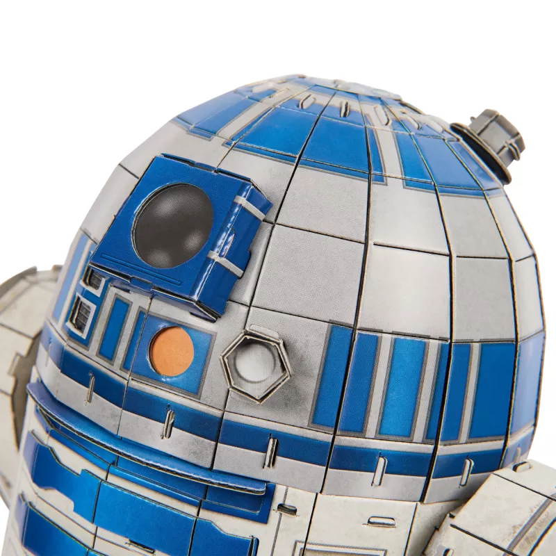 4D Build, Star Wars R2-D2 kit de montagem em cartão 201 peças | decoração de secretária Star Wars | brinquedo de construção | kits de montagem 3D para adultos e jovens a partir dos 12 anos