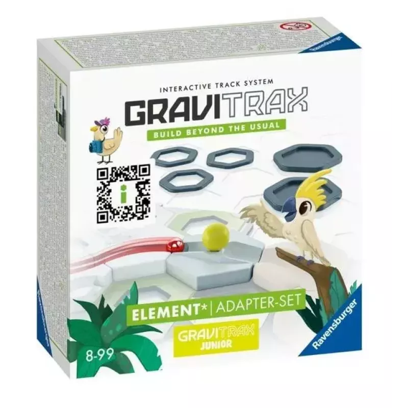 Conjunto de adaptadores de extensão Ravensburger GraviTrax 27532 para construção de pistas
