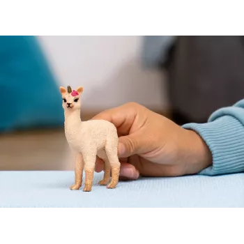 Figura Schleich BAYALA Cria de lhama-unicórnio, castanho, a partir dos 5 anos