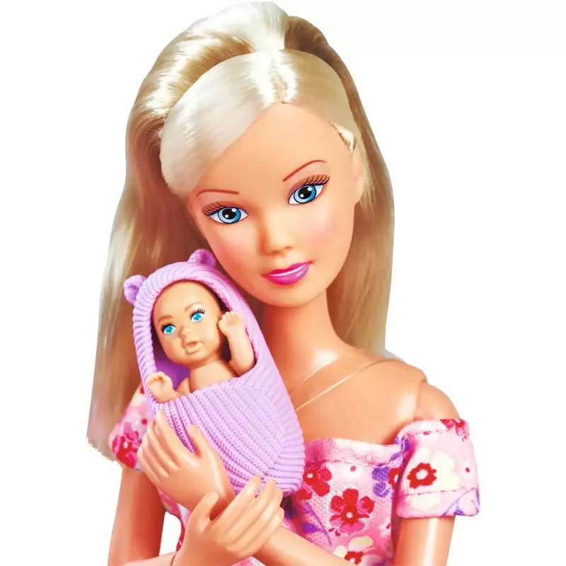 Boneca Simba‑Dickie Steffi LOVE Hello Baby 12 polegadas (105733680)