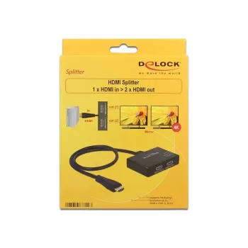 Splitter de vídeo HDMI DeLOCK 87700