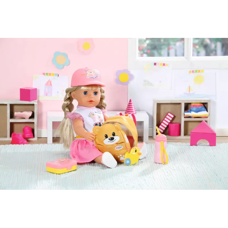 Conjunto de mochila para o jardim de infância BABY born Mochila para bonecas