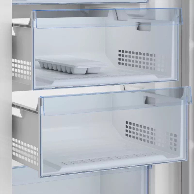 Congelador Beko RFNE448E45W de instalação livre 404 L Branco