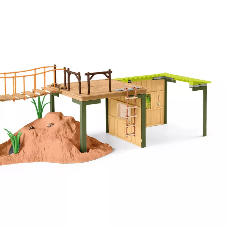 Estação de aventura do guarda-florestal Zoo schleich WILD LIFE Multicolor 3-8 anos
