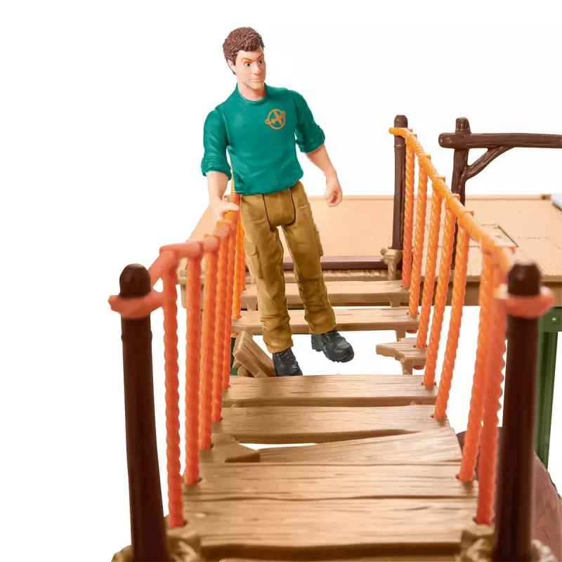 Estação de aventura do guarda-florestal Zoo schleich WILD LIFE Multicolor 3-8 anos