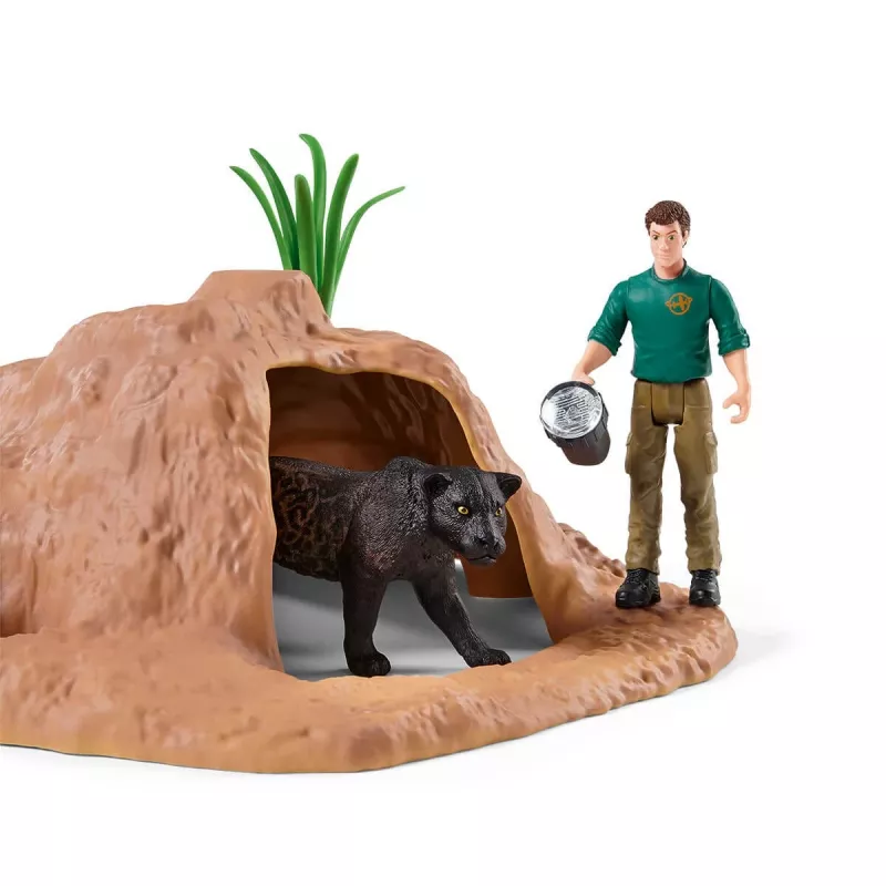 Estação de aventura do guarda-florestal Zoo schleich WILD LIFE Multicolor 3-8 anos
