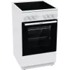Gorenje GEC5A21WG Fogão independente elétrico placa vitrocerâmica branco