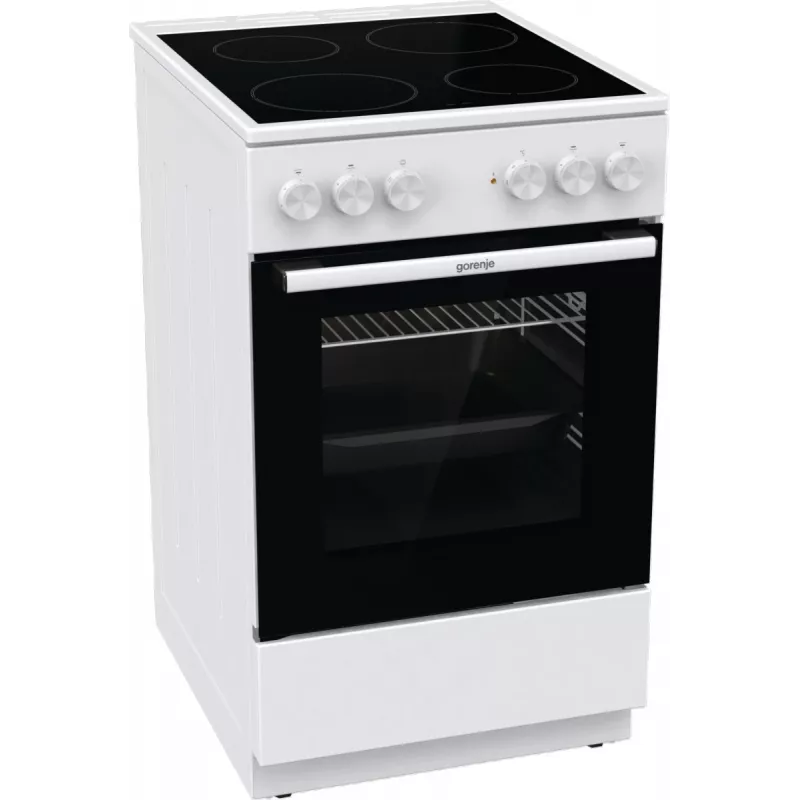 Gorenje GEC5A21WG Fogão independente elétrico placa vitrocerâmica branco