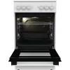 Gorenje GEC5A21WG Fogão independente elétrico placa vitrocerâmica branco