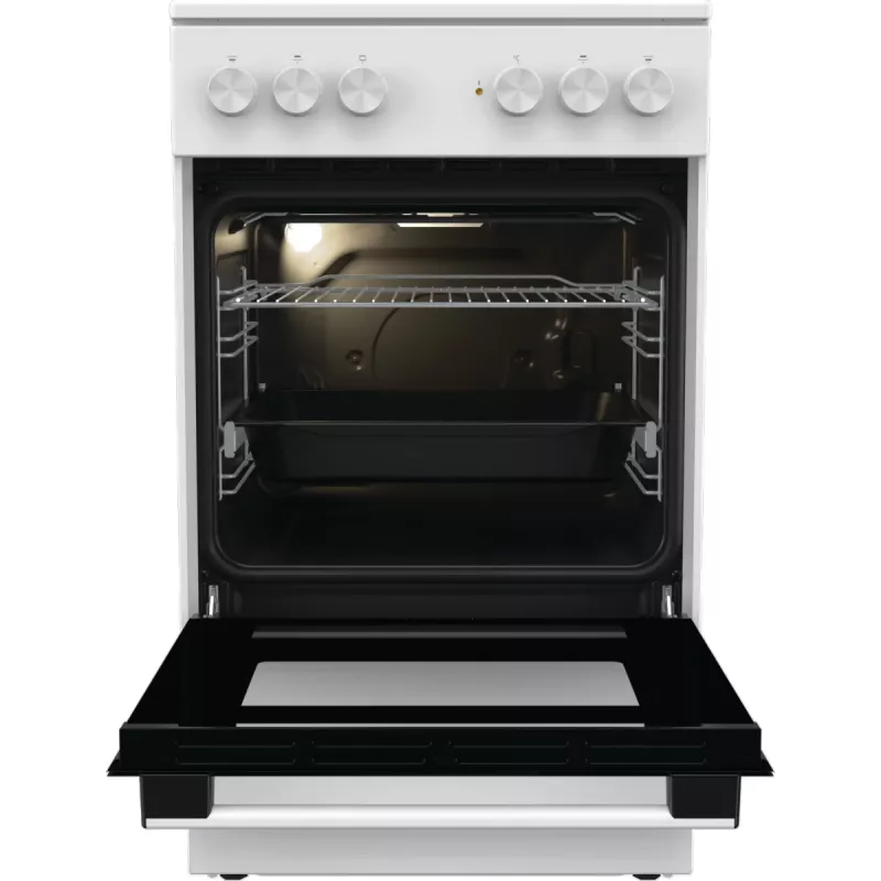 Gorenje GEC5A21WG Fogão independente elétrico placa vitrocerâmica branco