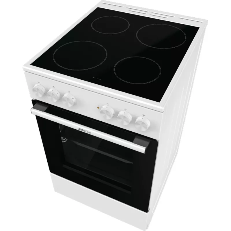 Gorenje GEC5A21WG Fogão independente elétrico placa vitrocerâmica branco