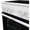 Gorenje GEC5A21WG Fogão independente elétrico placa vitrocerâmica branco