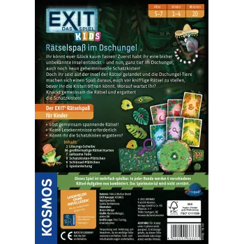 EXIT - O jogo Kids: Diversão de enigmas na selva