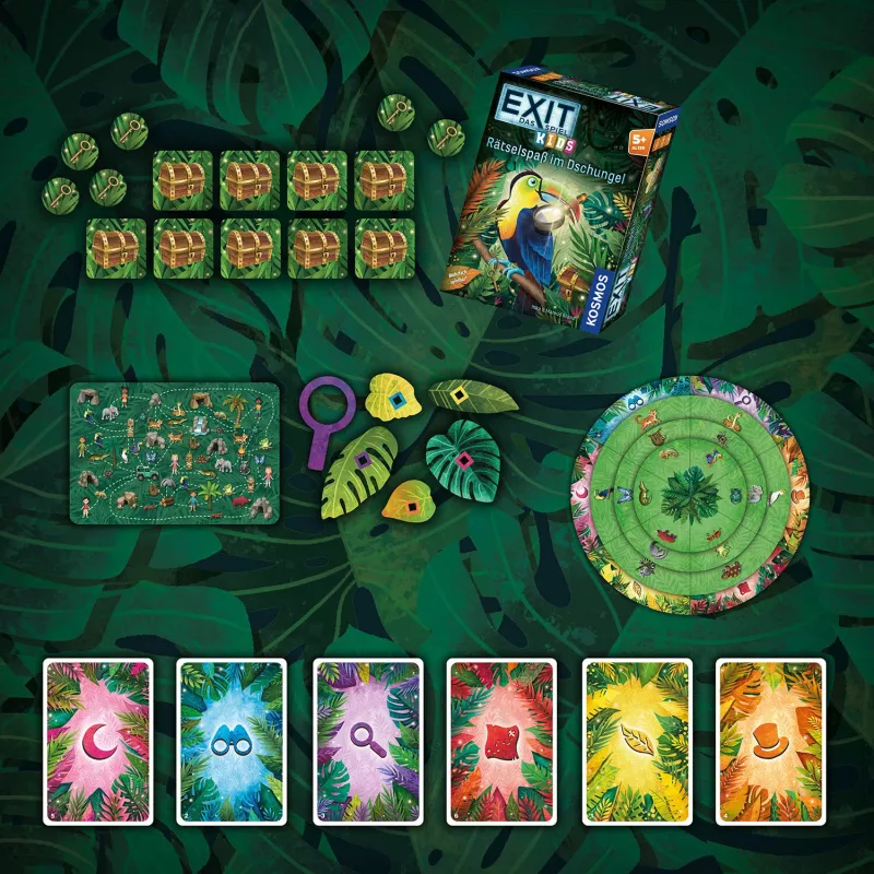 EXIT - O jogo Kids: Diversão de enigmas na selva