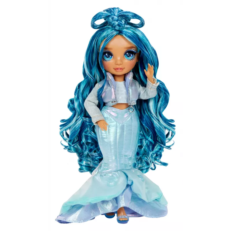 Rainbow High Winter Wonderland Boneca Skyler (azul), boneca de moda, feminino, 4 anos, rapaz/rapariga, 280 mm, multicolor