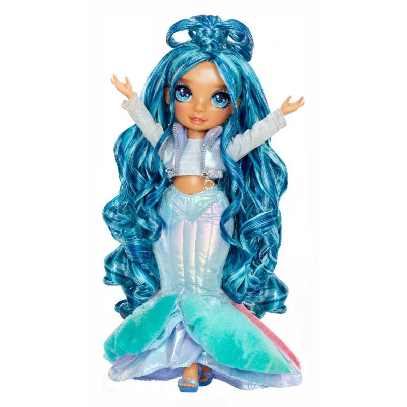Rainbow High Winter Wonderland Boneca Skyler (azul), boneca de moda, feminino, 4 anos, rapaz/rapariga, 280 mm, multicolor