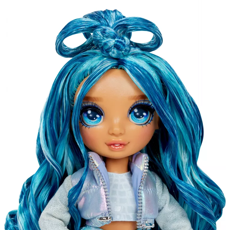 Rainbow High Winter Wonderland Boneca Skyler (azul), boneca de moda, feminino, 4 anos, rapaz/rapariga, 280 mm, multicolor